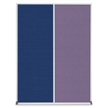 United Visual Products Single Door Radius Plus Corkboard, 36"X, UV8002PLUS-WHITE-FORBO UV8002PLUS-WHITE-FORBO